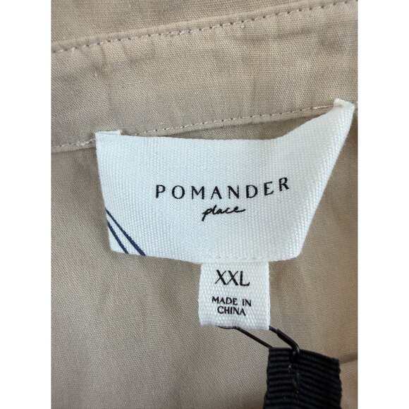 NWT Pomander Place Sandstone Cotton Mabel Maxi Dress in Sandstone Size XXL - Picture 6 of 9